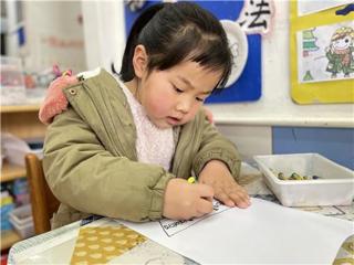 中班作品：春天里的花盆
