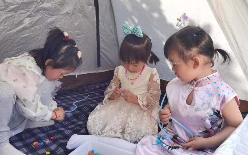 太湖幼儿园：帐篷里的“趣”童年