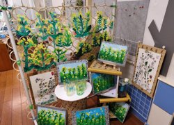 中班幼儿作品：油菜花开，童心如画
