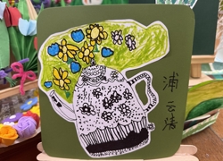 大班幼儿作品：我发现的春天