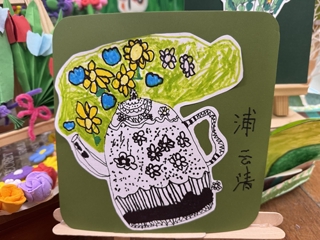 大班幼儿作品：我发现的春天