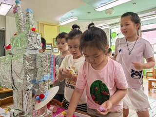 大班幼儿作品：未来机器人