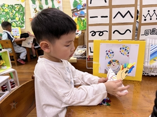 小班幼儿作品：不倒翁